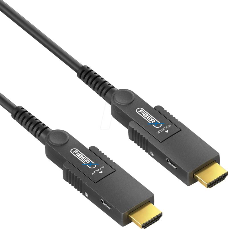 PURE FX-I352-030 - HDMI/Micro HDMI AOC Kabel - 4K 60 Hz, 30,0 m von PURELINK