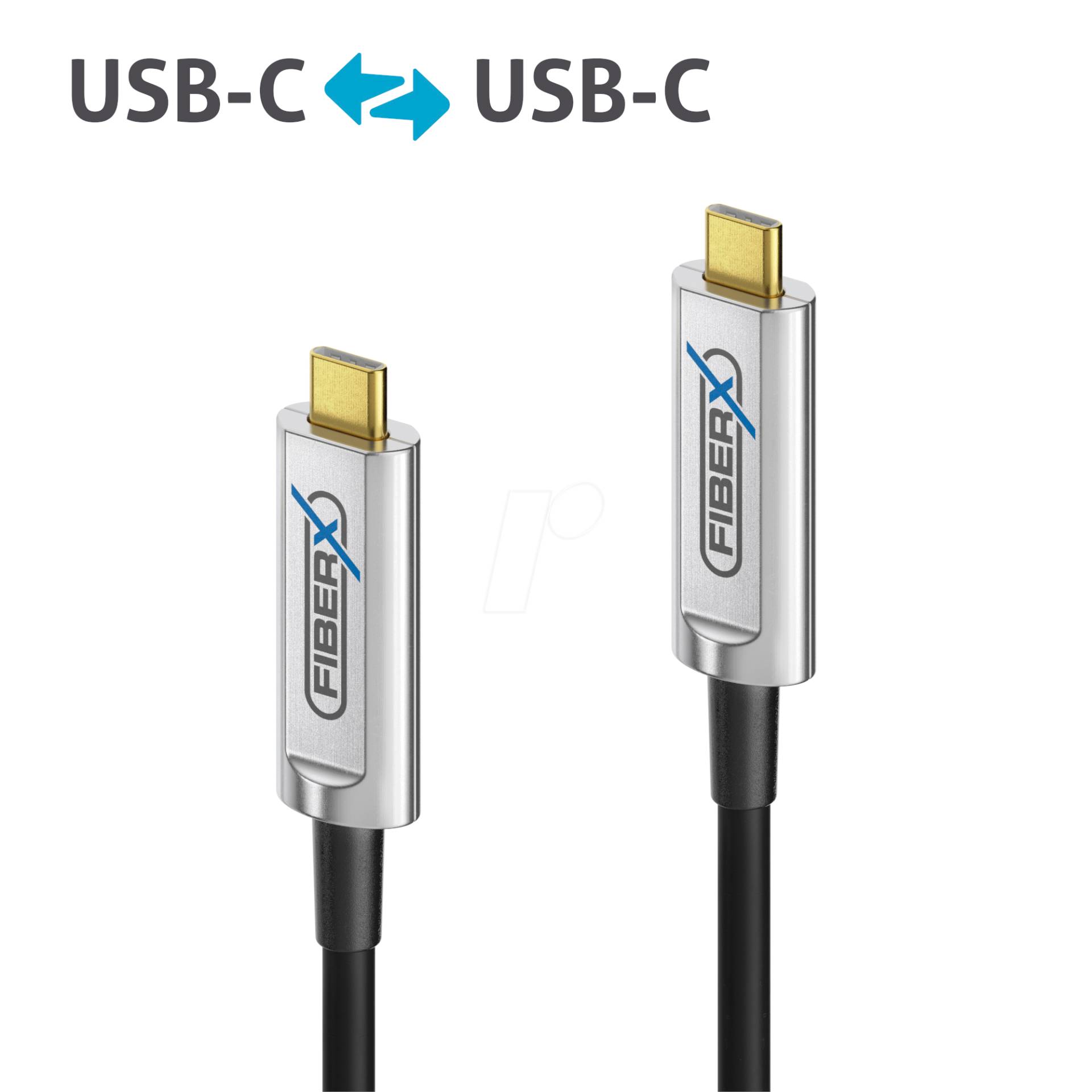 PURE FX-I500-005 - Optisches USB 3.1 Kabel, FiberX, C Stecker auf C Stecker, 5 m von PURELINK