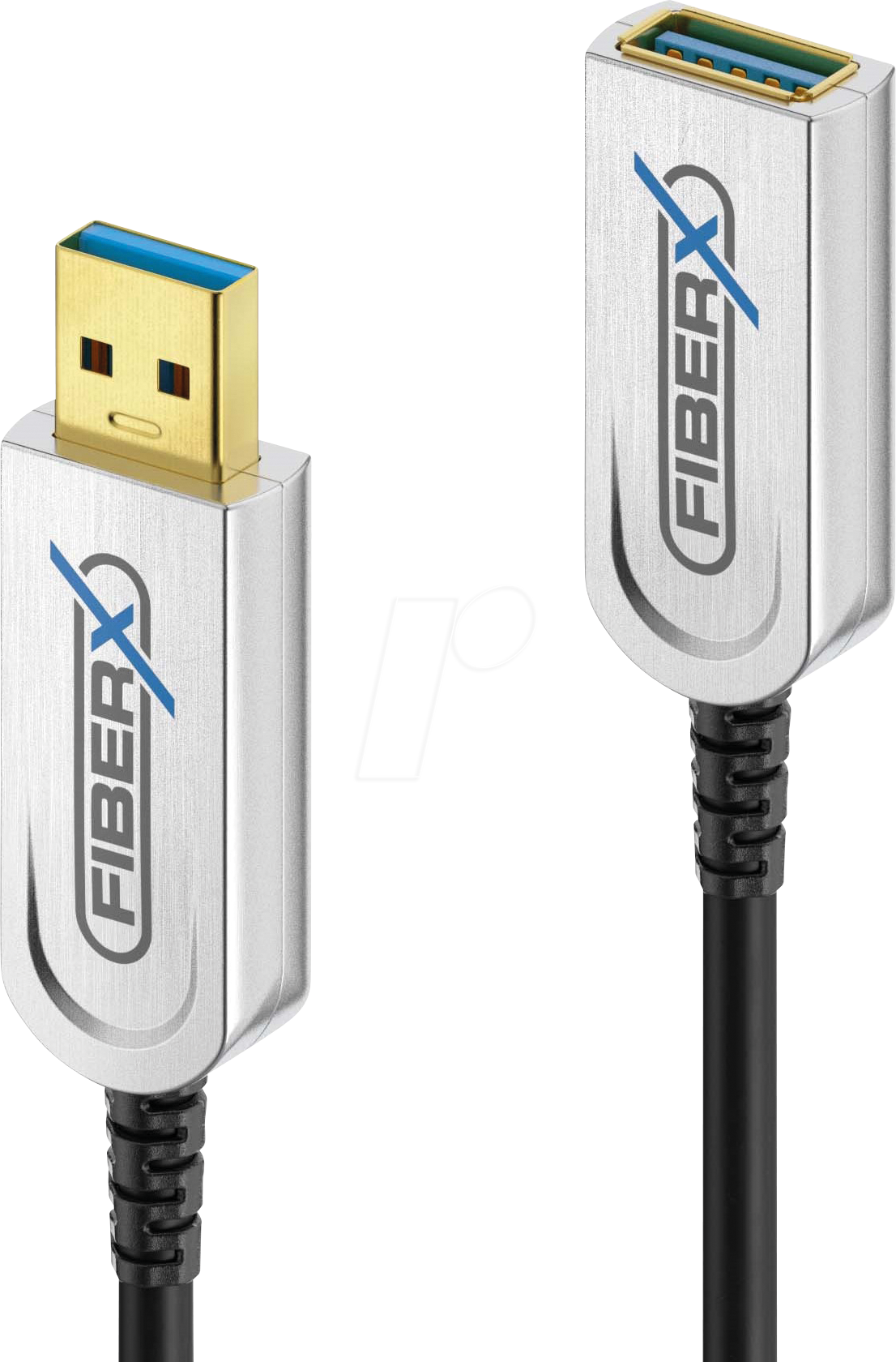 PURE FX-I650-003 - USB 3.1 Glasfaser Kabel, FiberX,  USB-A Stecker auf Buchse, 3 m von PURELINK