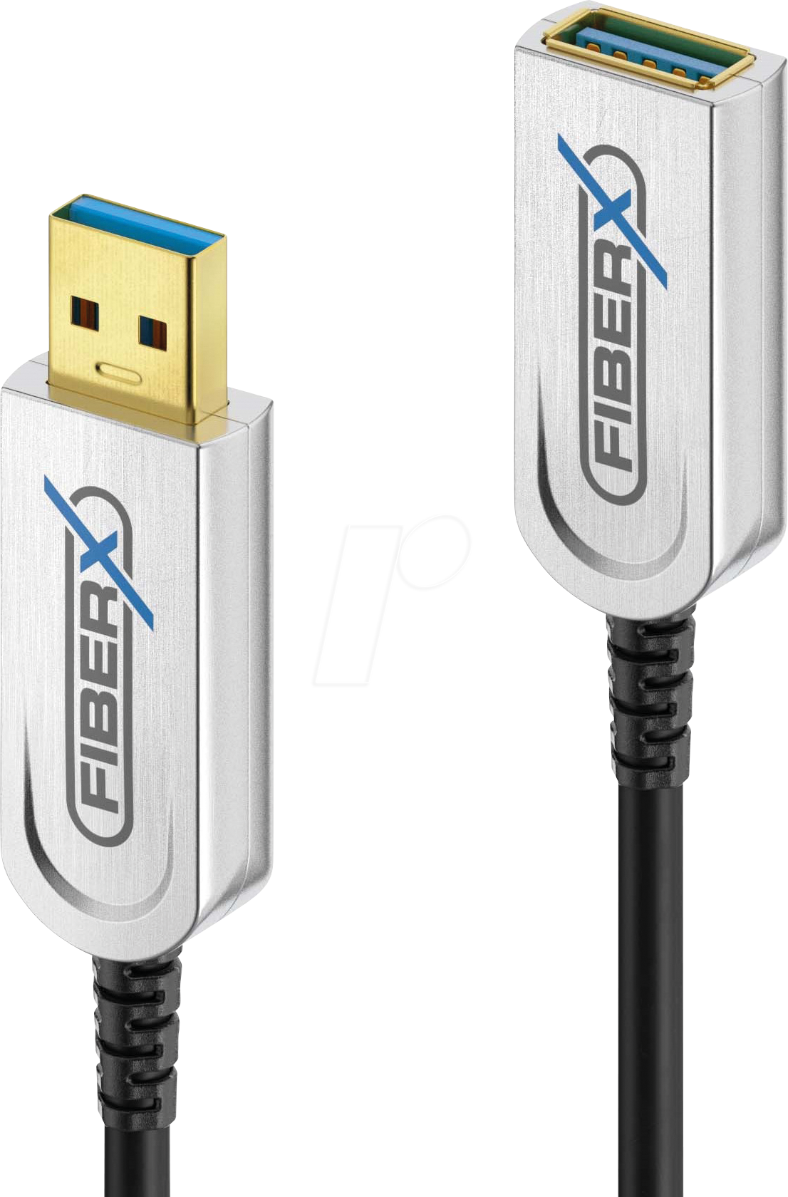 PURE FX-I650-005 - USB 3.1 Glasfaser Kabel, FiberX,  USB-A Stecker auf Buchse, 5 m von PURELINK