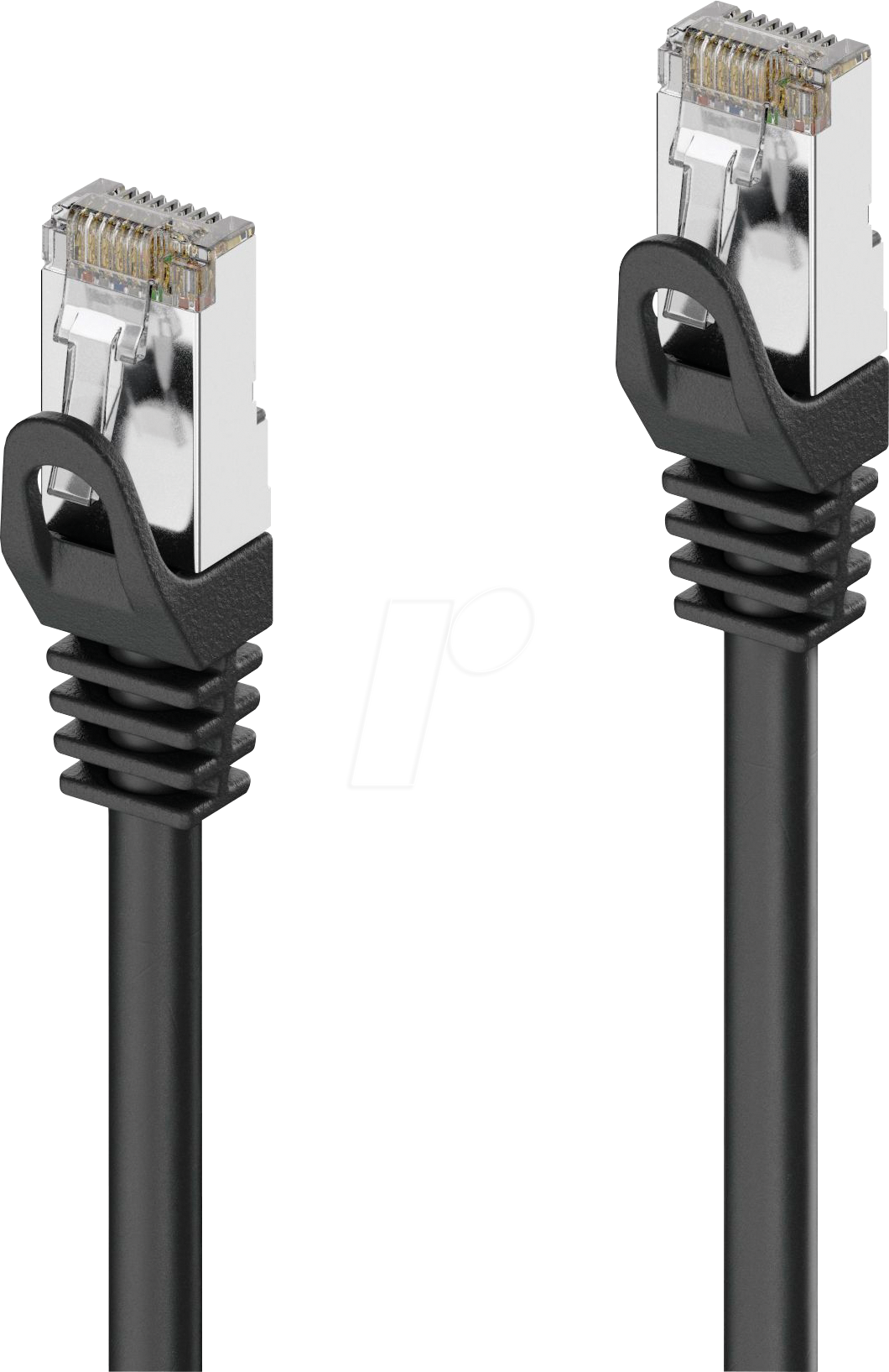 PURE IQP1000150 - Patchkabel Cat.6a, S/FTP, schwarz, 15 m von PURELINK