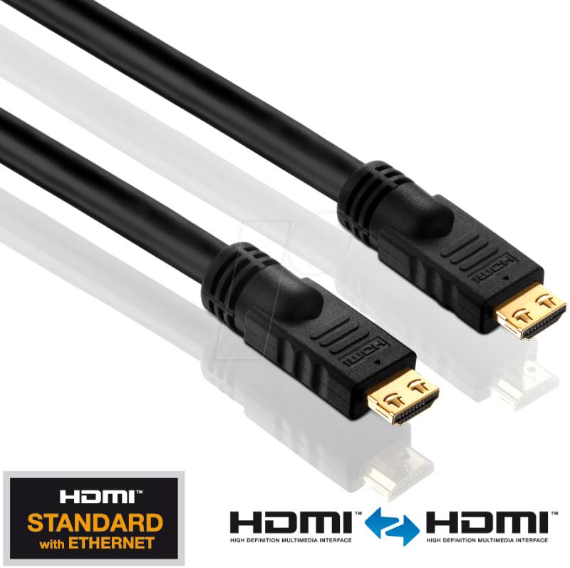 PURE PI1000-150 - HDMI Kabel - PureInstall Serie / 15,00 m von PURELINK