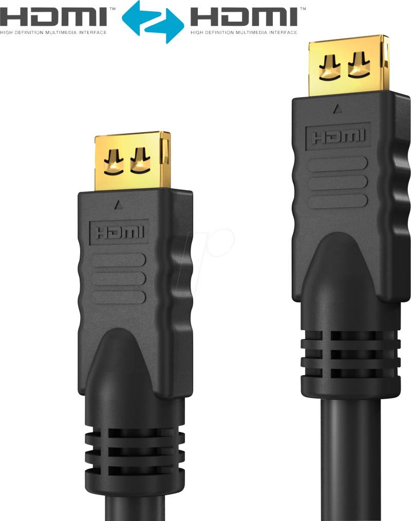 PURE PI1005-150 - HDMI-Kabel A-Stecker > A-Stecker, halogenfrei 15 m von PURELINK