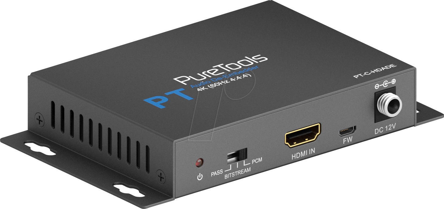 PURE PT-C-HDADE - Audio Extraktor HDMI 4K 60 Hz von PURELINK