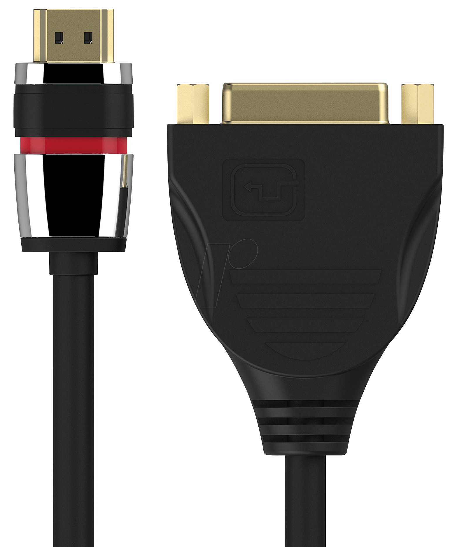 PURE ULS020 - Adapter Portsaver, HDMI Stecker auf DVI Buchse, Ultimate Serie von PURELINK