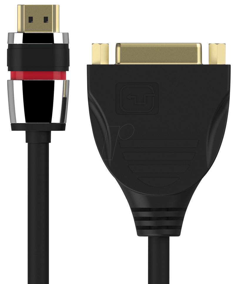 PURE ULS020 - Adapter Portsaver, HDMI Stecker auf DVI Buchse, Ultimate Serie von PURELINK