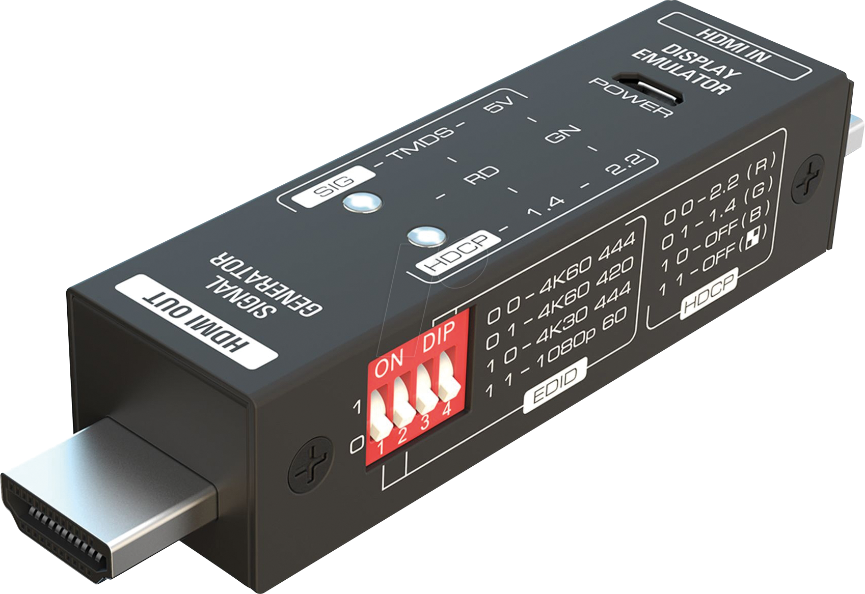 PURE PT-TOOL-100 - PureTools - HDMI EDID EMULATOR, 4K PURE PT-TOOL-100 - PureTools - HDMI EDID EMULATOR, 4K von PURETOOLS