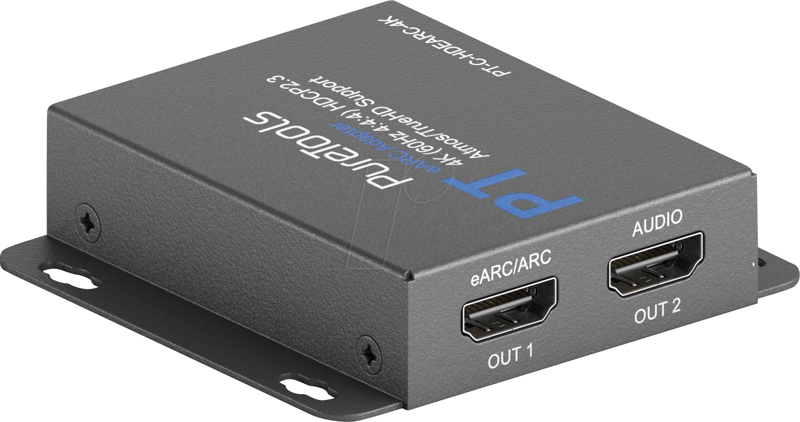 PURE PTCHDEARC4K - HDMI eARC Audio Adapter / Extraktor, 4K 18 Gb/s von PURETOOLS