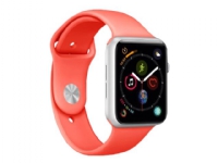 PURO ICON Apple Watch Band, Band, Smartwatch, Koralle, Apple, Watch 38/40 mm, Silikon von PURO