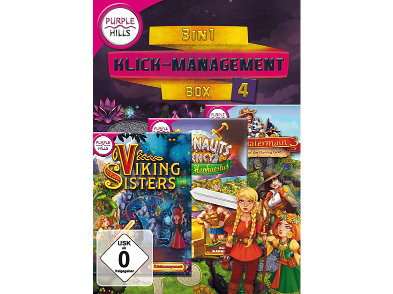 3-IN-1 KLICKMANAGEMENT-BOX 4 - [PC] von PURPLE HILLS