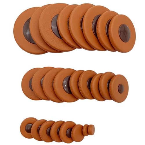 25 Stück Altsaxophon-Kissen, Saxophon-Dichtung, Blasinstrumententeile, Saxophon-Pads, Schaffell, Schallloch-Resonator 25 Stück Altsaxophon-Kissen, Saxophon-Dichtung, Blasinstrumententeile, Saxophon-Pads, Schaffell, Schallloch-Resonator von PURPLELILY