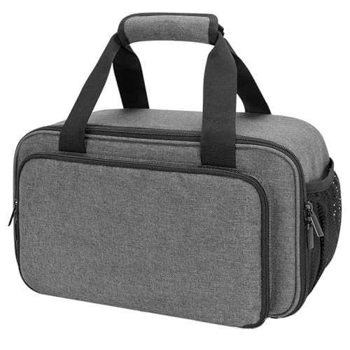 Aufbewahrungsbox für Acrylfarben mit herausnehmbarer Trennwand, Farbflasche, Pinsel-Organizer, Tragetasche, Reise-Farb-Organizer von PURPLELILY