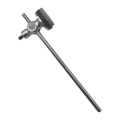 Metal Heads Bass Drum Pedal Beater Kicks Drum Foot Pedal Beater Adjustable Hammer Heads Drum Beater Drum Accessories von PURPLELILY