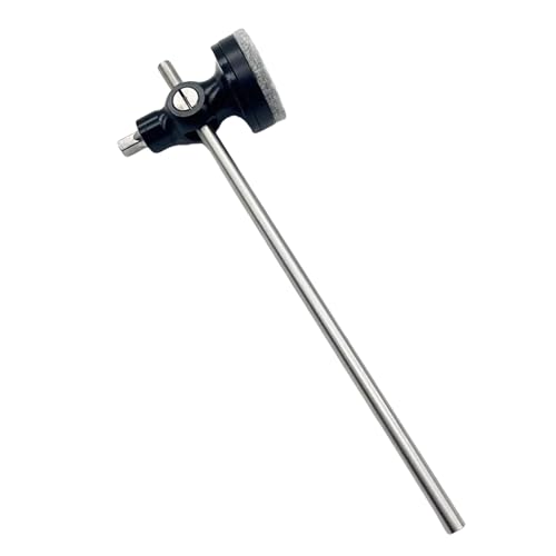 Metal Heads Bass Drum Pedal Beater Kicks Drum Foot Pedal Beater Adjustable Hammer Heads Drum Beater Drum Accessories von PURPLELILY