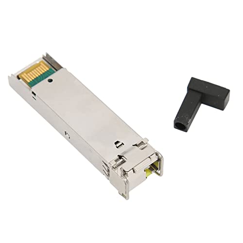 1,25G SFP Ethernet Transceiver, SFP GE LX40 SM1550 BIDI Glasfasermodul, 40KM TX1550 / RX1310nm DDM SFP Optisches Modul für Router, Netzwerkadapter, Server von PUSOKEI