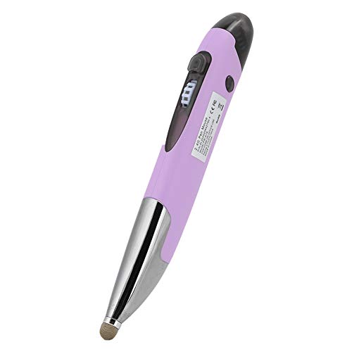 2.4G Wireless Mouse Pen, Mausstift mit Links / Rechts / Taste, Scrollrad, PC Capacitive Screen Handschrift Stylus Pen mit Adaptern für Tablet / Telefon für Win XP / 7/8/10(lila) von PUSOKEI