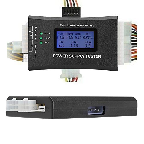 20Pin/24Pin ATX LCD Computer Netzteil Tester für ATX, BTX, ITX, TFX Anschluss und für Kabel P4 /P6 /P8 /SATA /IDE PC Power Tool von PUSOKEI