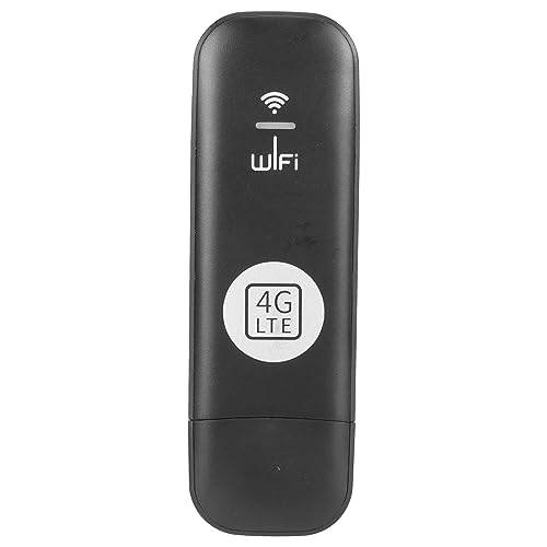 4G LTE USB WLAN Modem, Tragbarer Hochgeschwindigkeits Router mit 150 Mbit/s, Gemeinsame Nutzung für 8 Benutzer, für Tablets mit SIM Kartensteckplatz von PUSOKEI