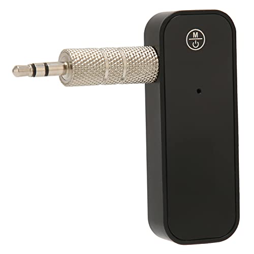Bluetooth 5.1 Sender Empfänger, Niedrige Latenz mit HD Audio, Aux Bluetooth Audio Empfänger Adapter für Heim Stereo Lautsprecher, TV Projektor Kopfhörer, Plug and Play von PUSOKEI