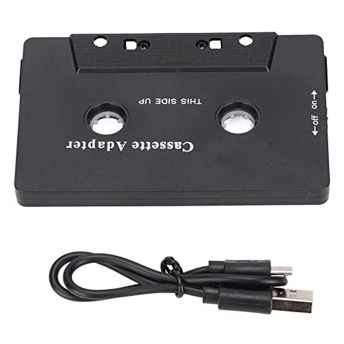 Bluetooth Kassettenadapter für Auto mit Stereo Audio, Kabelloses Kassettenband auf Aux Adapter Kassettenadapter für Mobiltelefone, Tablets, Autoradios, MP3-Player von PUSOKEI