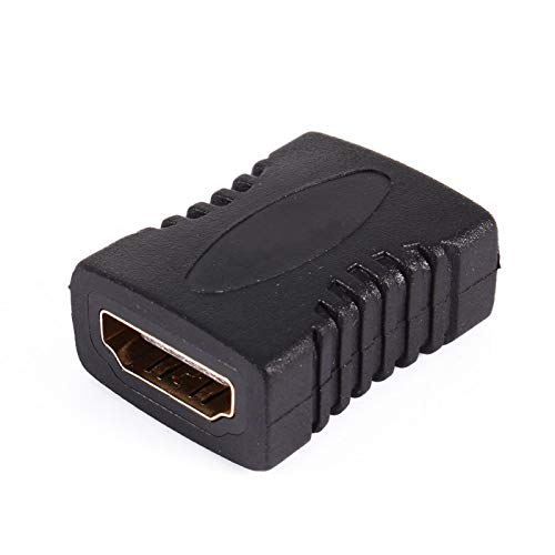D HDMI-Audio-Kabelverlängerungsadapter von Buchse zu Buchse mit vergoldeten Anschlüssen, unterstützt 3D- und 4K-Auflösung von PUSOKEI