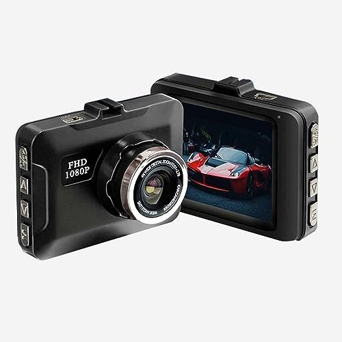 Dashcam, 1080P HD-Recorder mit Nachtsicht, Dashcams-Kamera für das Auto, Schwerkrafterkennung, 2,2-Zoll-IPS-Bildschirm, Loop-, 32-GB-Autofahrrekorder für Reisen Im Freien von PUSOKEI