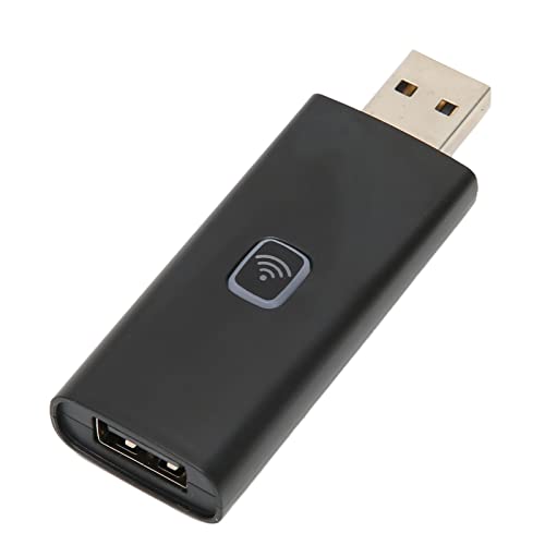 Drahtloser Bluetooth Controller Adapter, USB Adapter für Schalter, PS3//PS5, Android TV Box, One S, Plug and Play, Keine Latenz, Keine Treiberinstallation Erforderlich(Schwarz) von PUSOKEI