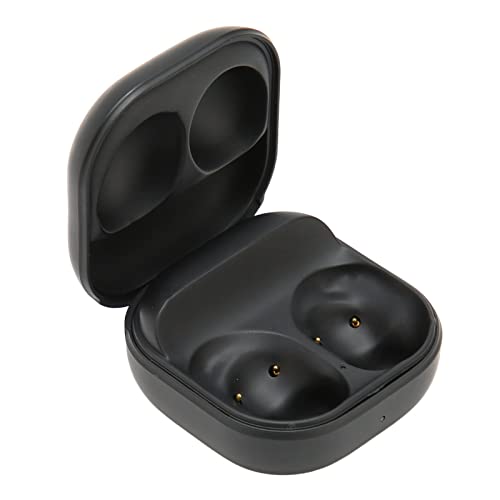 Drahtloser Ladecase Ersatz für Galaxy Buds Pro Ohrhörer, Kopfhörer Qi Wireless Charging Case mit LED Anzeige und USB C Ladekabel (schwarz) von PUSOKEI