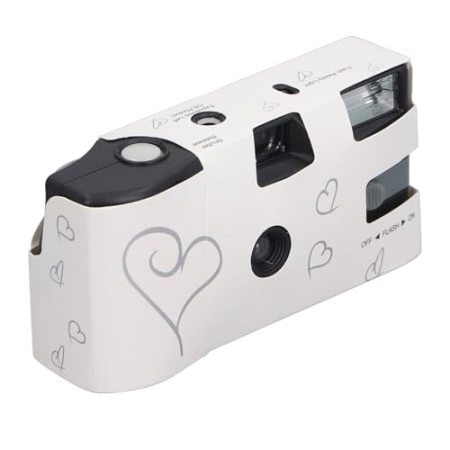 Einwegkameras, Filmkamera 35 Mm, Einmalige 35 mm Kamera mit Blitz, Einwegkamera mit 27 Belichtungen 35 mm Farbfilmen für Reiselager, Einfaches Fotografieren von PUSOKEI