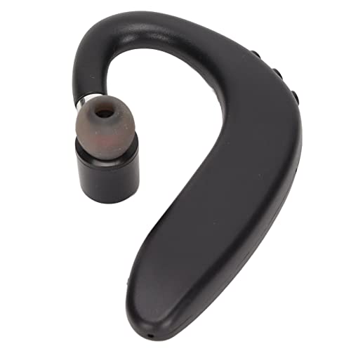 Kabelgebundenes One-Ear-Headset Bluetooth 5.0, Ultraleichtes, Freihändiges Single-Ear-Business-Headset mit Doppelter Rauschunterdrückung, Langes Standby, für Sportfahrten Im Büro von PUSOKEI