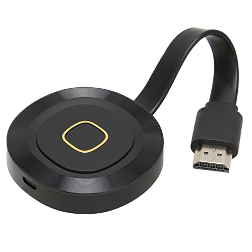 Kabelloser HDMI Display Dongle Adapter, TV Adapter für Home App und für Chrome, Dual Band WLAN Display Dongle für Windows/OS X/IOS/Android, Spiegelung auf TV/Projektor/ von PUSOKEI