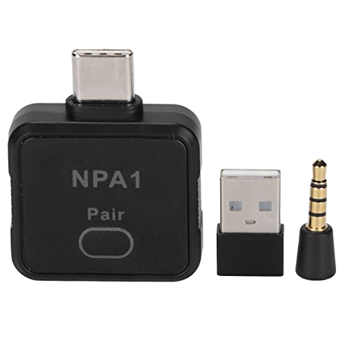 PS4 Bluetooth Adapter, USB BT 4.2 Audio Adapter Kit, Drahtloser Bluetooth Audio Empfänger Sender für PS4, PCs, Fernseher, Laptops (10M) von PUSOKEI