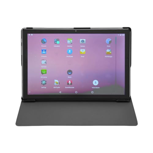 PUSOKEI 10,1 Zoll 2 in 1 Tablet für Android 12, 8 Core 8 GB 256 GB, FHD 4G LTE Tablet PC mit Schutzhülle, 5G WiFi Gaming Tablet, Aktualisiert (EU-Stecker) von PUSOKEI
