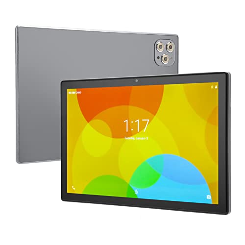 PUSOKEI 10,1 Zoll Tablet 6 GB RAM 128 GB ROM, Octa Core 5G WiFi Calling Tablet für10.1, IPS Bildschirm, Dual Kameras, Unterstützung für Offline GPS Navigation (EU-Stecker) von PUSOKEI