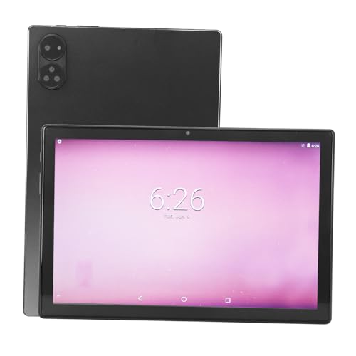 PUSOKEI 10,1 Zoll Tablet Octa Core, 8 GB RAM, 256 GB ROM, FHD+ Bildschirm, Zwei Lautsprecher, 7000 mAh Akku, 5G WiFi, Ideal für Spiele und Videos (EU-Stecker) von PUSOKEI