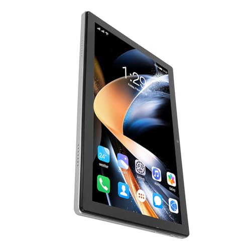 PUSOKEI 10,1 Zoll Tablet für Android 13, 8 Kern CPU 8 GB 256 GB, FHD 4G LTE Tablet PC mit Nachtlesemodus, 5G WiFi Gaming Tablet, Schnelles Aufladen (Grey) von PUSOKEI