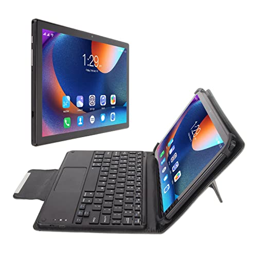 PUSOKEI 10,1 Zoll Tablet für12, 8 Core CPU, 8 GB RAM, 256 GB ROM, 5G WiFi 4G Netzwerk, FHD Bildschirm, 7000 mAh Akku, BT Unterstützung, mit 16 MP Rückkamera (EU-Stecker) von PUSOKEI