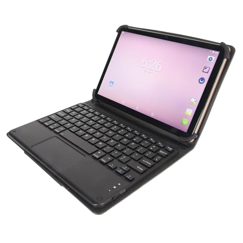 PUSOKEI 10 Zoll 4G Telefon Tablet, 4 GB 64 GB, Octa Core, 13 MP Kamera, WLAN fürTablet mit Tastatur Maus Stift, 10,1 Zoll FHD Bildschirm, 8 GB 256 GB, 5G WLAN und 4G LTE (EU-Stecker) von PUSOKEI