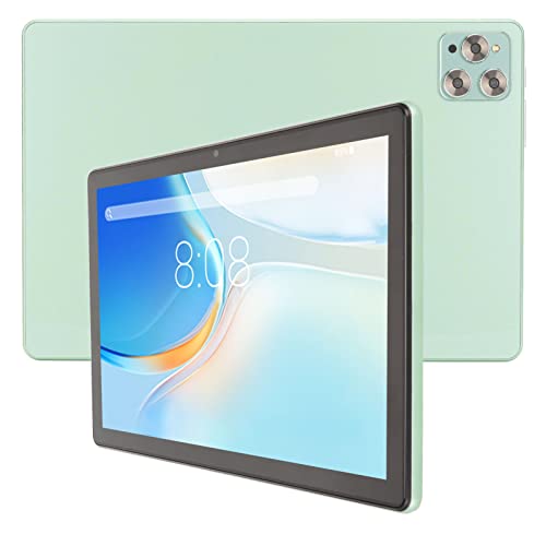 PUSOKEI 10 Zoll Tablet für11, mit 6 GB RAM, 256 GB ROM, 4G Anrufen, 5G WiFi,11, 1960 X 1080 IPS, Wiederaufladbar über USB C, Grün, Gaming Tablet (Grün) von PUSOKEI