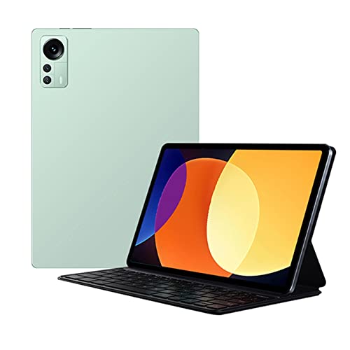 PUSOKEI 10 Zoll Tablet mit 11, Octa Core, 8 GB RAM, 128 GB ROM, 7000 mAh Akku, Zwei Lautsprecher, Anruffunktion, 5G WLAN, mit Großem Bildschirm, für den Täglichen Gebrauch (Grün) von PUSOKEI