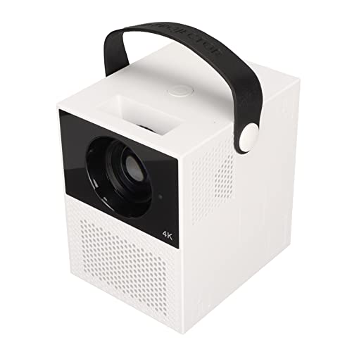 PUSOKEI 100ANSI LM 1920 X 1080 4K-Projektor, 2,4 G 5 G WiFi Bluetooth 4.0 Touchscreen Interaktiver Tragbarer Projektor, 180 Zoll / 2 GB RAM 32 GB ROM/Für Android 9 mit von PUSOKEI