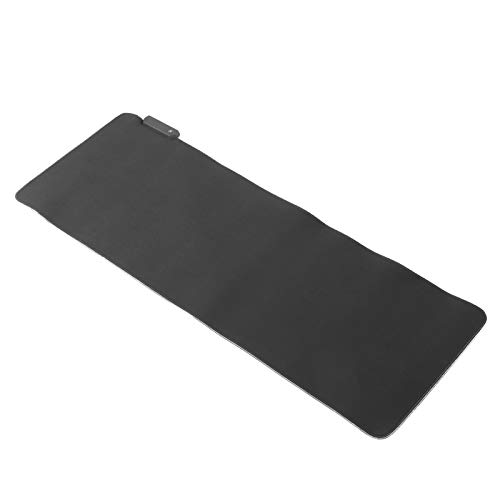 PUSOKEI 14 RGB Light Efficiency Mouse Pad, rutschfeste Gaming-Mausmatte, mit Einem Farbschalterknopf, Computerzubehör von PUSOKEI