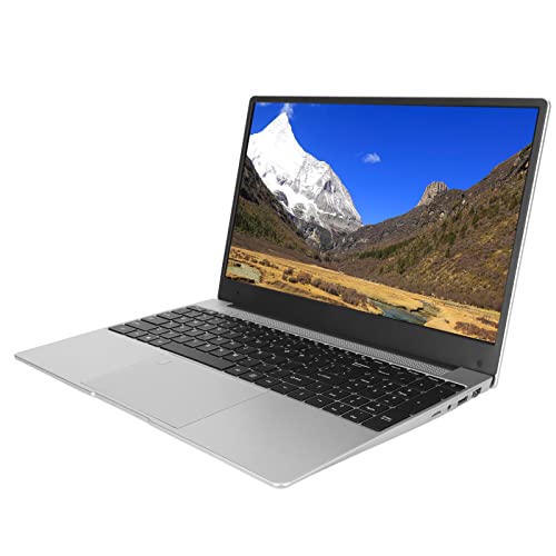 PUSOKEI 15,6 Zoll Laptop, 16 GB RAM, Quad Core N5095 Prozessor der 11. Generation, HD Grafik, Entsperrung per Fingerabdruck, Win 11 Pro, 1080p Bildschirm, Ultraschmaler Rahmen (1T von PUSOKEI