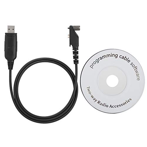 PUSOKEI 1M USB-Programmierkabel mit CD-Treiber passend für Icom IC-F41, IC-F50, IC-F60, IC-F51, IC-F61, IC-F50V, IC-F70, IC-F80, IC-F4161, IC-F3062, IC-F4062, IC-F4062 Radio von PUSOKEI