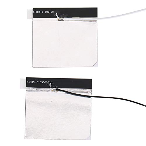 2-teilige Signalempfangsantenne, Integrierte NGFF/M.2 WiFi 2.4 / 5G-Antenne mit IPEX4-Anschluss, DIY-Antenne für 7265 / 31607625 / 3160625 von PUSOKEI