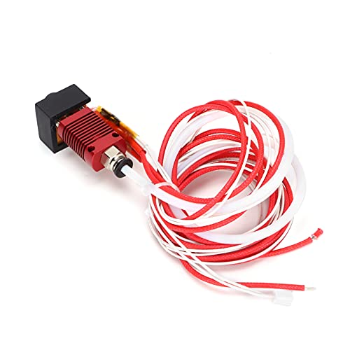 PUSOKEI 3D-Drucker Extruder Hot End 0,4 Mm / 0,16 Zoll 5 * Düsen Hot End Kit für MK8 Extruder für Ender 3 / Ender 3 PRO von PUSOKEI