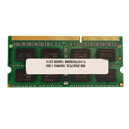 PUSOKEI 4 GB DDR3 1600 MHz Laptop-Speicher-Upgrade, Vergoldete Stifte, Stabile Leistung, Computer-4 GB-Speichermodul für die Bearbeitung von Laptop-Arbeitsspielen von PUSOKEI