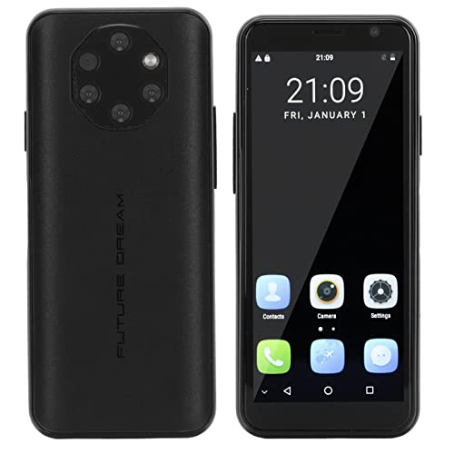 PUSOKEI 4G Unlock Smartphone Dual SIM, 3GB RAM 32GB AOM, S10I Android9.1 Handy, 8MP und 13MP HD Kamera, Gesichts-/Fingerabdruck-Entsperrung, 3200mAh Akku, Kleines Studenten-Smartphone von PUSOKEI