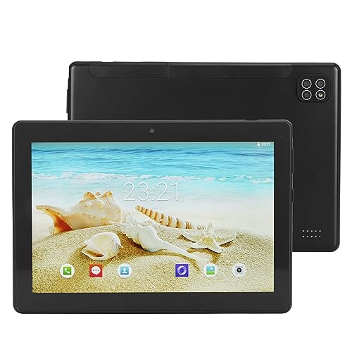 PUSOKEI 8 Zoll Tablet Android11 Tablet, 6 GB RAM, 128 GB ROM, IPS Touchscreen, Octa Core CPU, Dual Lautsprecher, 4G LTE, 2,4/5G WiFi, BT5.0, 8MP+20MP Kamera, 8800 mAh Akku (Schwarz) von PUSOKEI