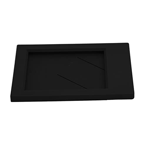 PUSOKEI 9 X 6 cm Bilderrahmen, Rechteckiger Desktop Fotorahmen aus Kunststoff, Wanddekoration, Bilderrahmen für 3 Zoll Fotos, für Mini8, 9, 7S, 25, 70, 90(Dunkel) von PUSOKEI